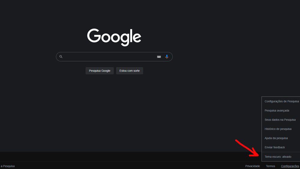 Importância do Modo Escuro