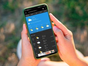 melhores aplicativos para ver a previsão do tempo